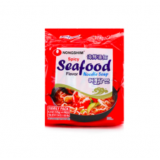 Nongshim Spicy Seafood Noodles Soup 500g